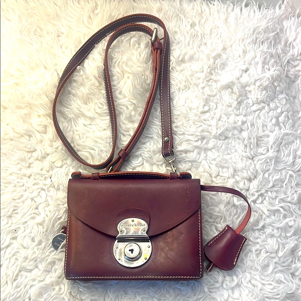 Dooney & Bourke Maroon Crossbody Bag